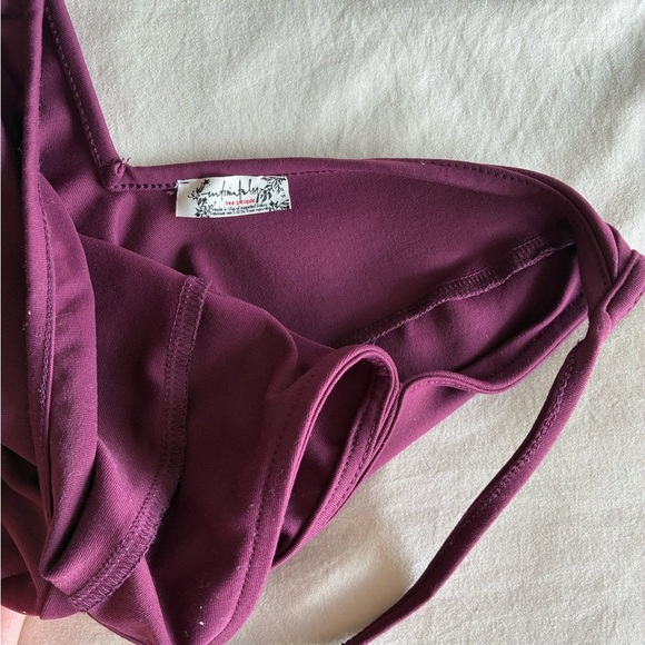 FREE PEOPLE LILA square neck body suit! - Picture 2 of 6